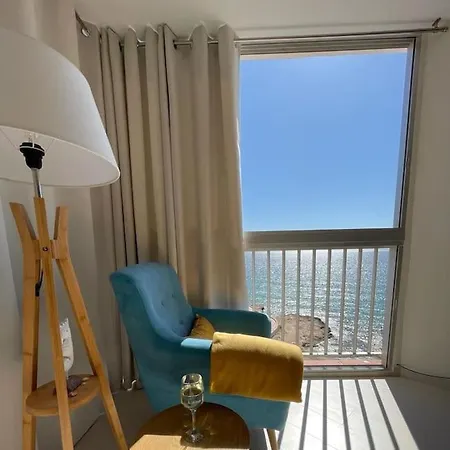 Blue Armchair With Sea View In Calpe