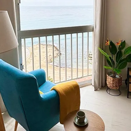 Apartment Blue Armchair With Sea View In Calpe